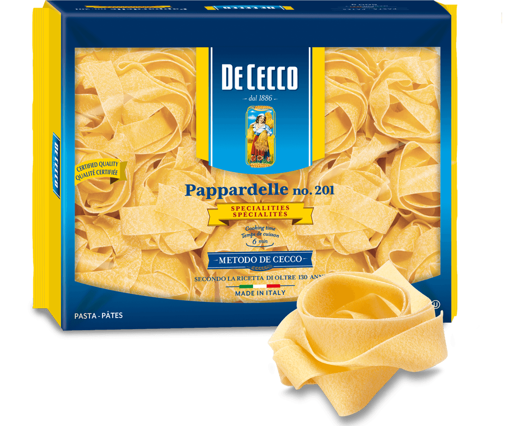 Pappardelle Nido Con Semola De Cecco No 201 50 Grupo Panal