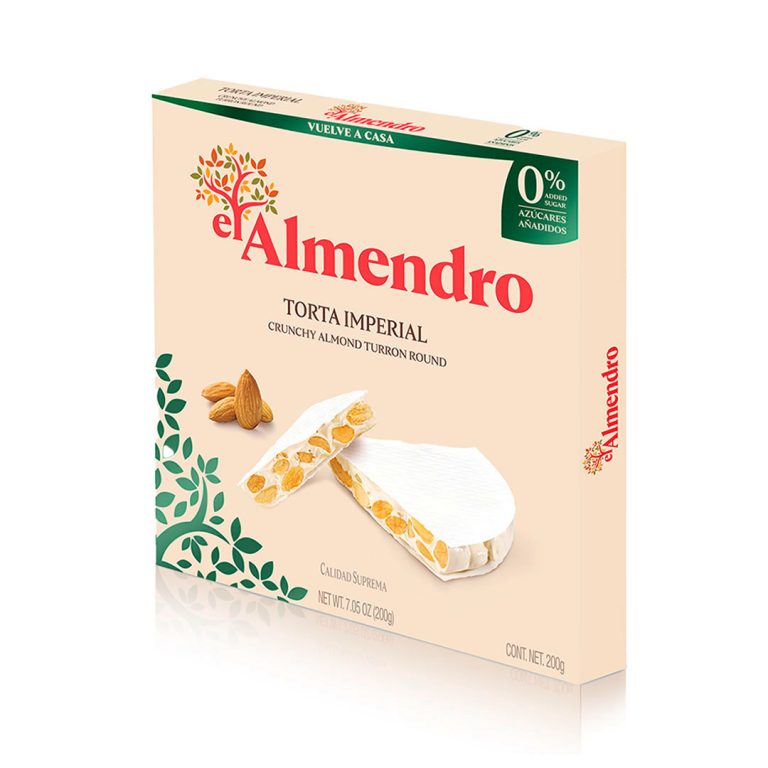 Torta Turrón Imperial Sin Azúcar El Almendro - Grupo Panal