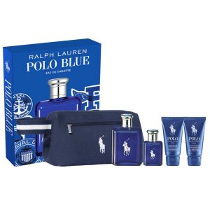 SET POLO BLUE Eau de Toilette 125 ml + 40 ml + After Shave + Body Lotion